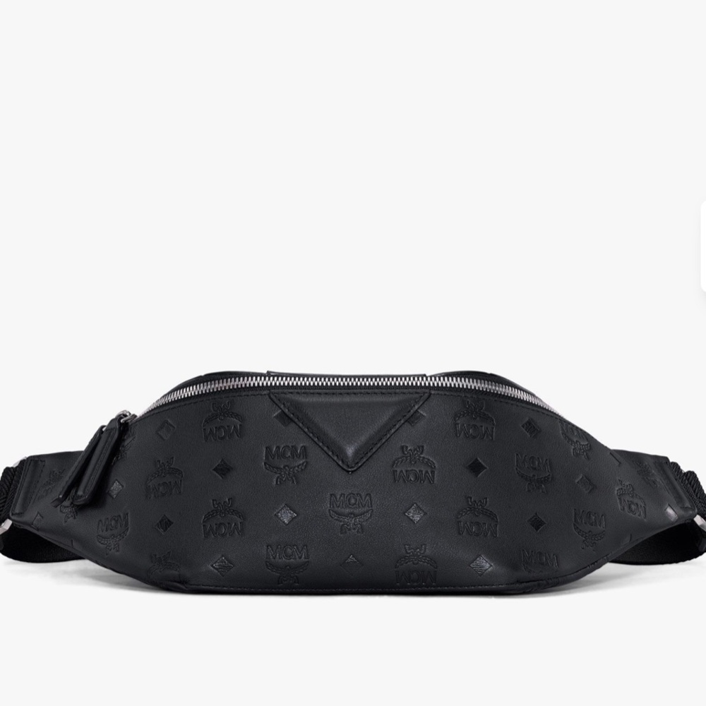 MCM Fursten Belt Bag in Monogram Leather